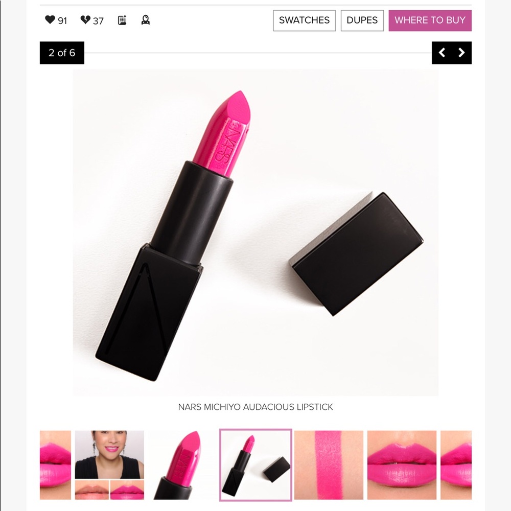 Nars makeup collection in limited edition lip makeup bag. BNIB - Picture 5 of 9